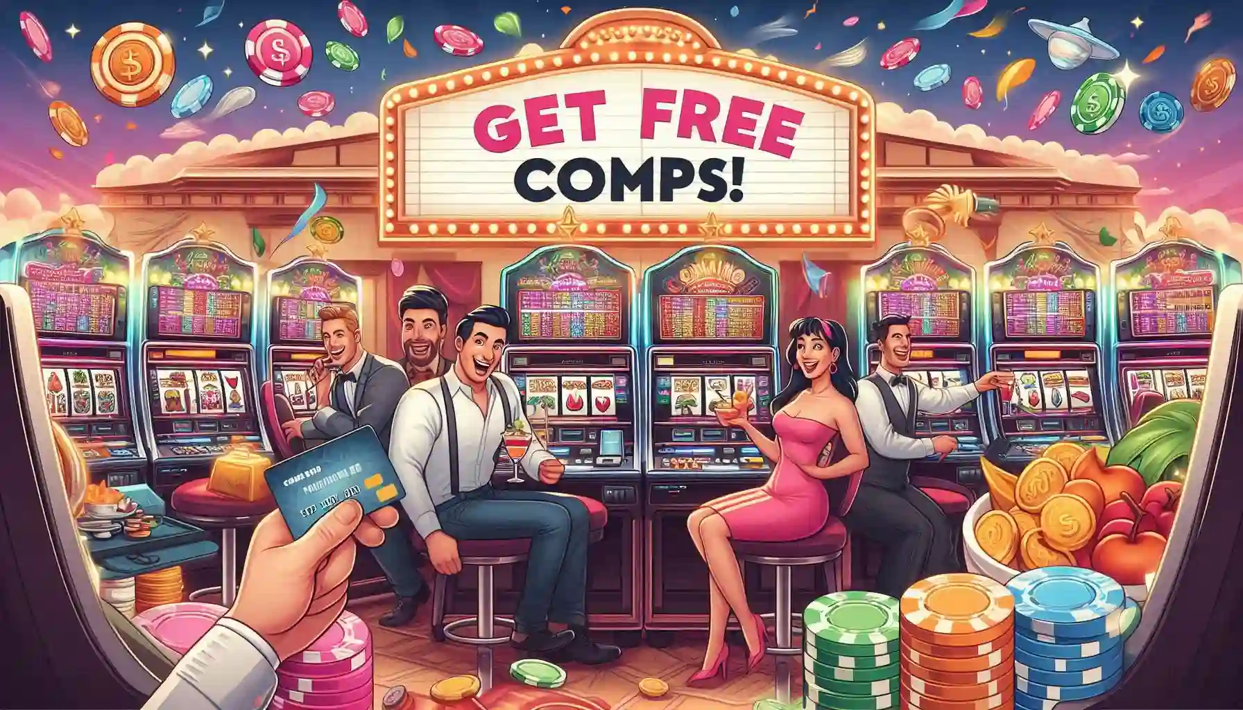 How Do You Get Free Comps at a Casino