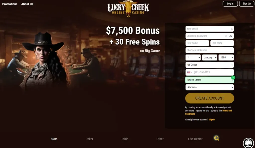 Lucky Greek Home page