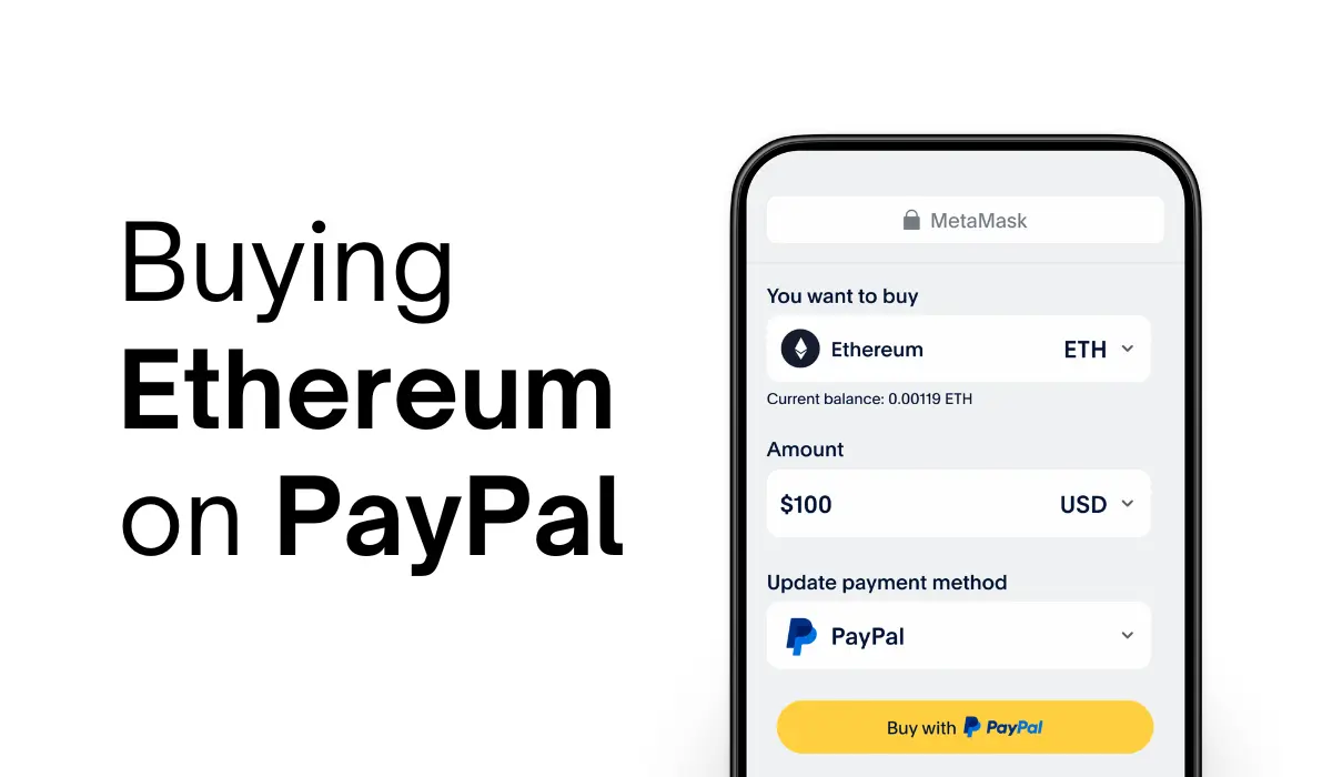 Buy Ethereum Using PayPal